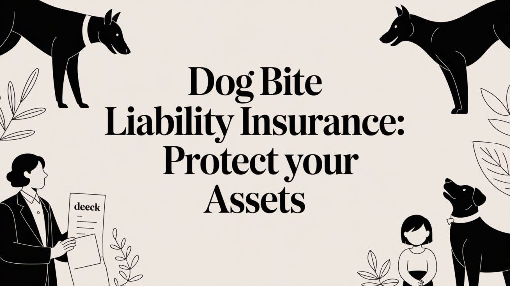 dog bite liability insurance dog insurance