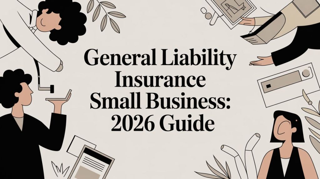 general liability insurance small business business illustration