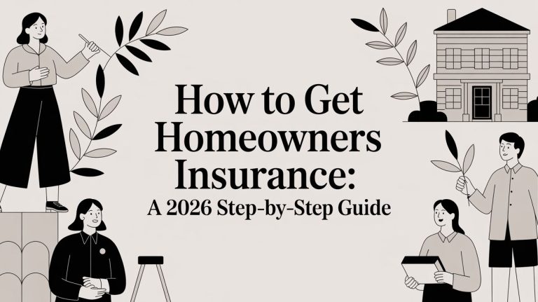how to get homeowners insurance guide cover