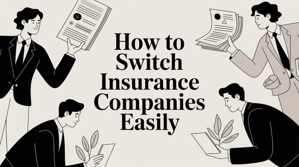 how to switch insurance companies professional illustration