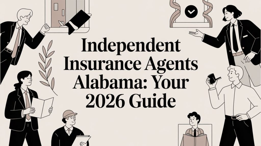 independent insurance agents alabama business illustration