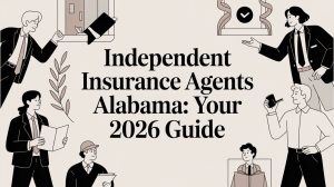 independent insurance agents alabama business illustration